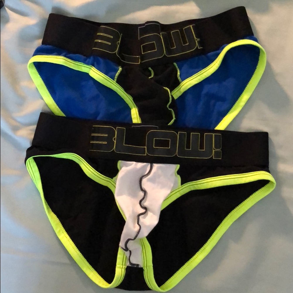 Andrew Christian 2 Blow briefs - hardly worn